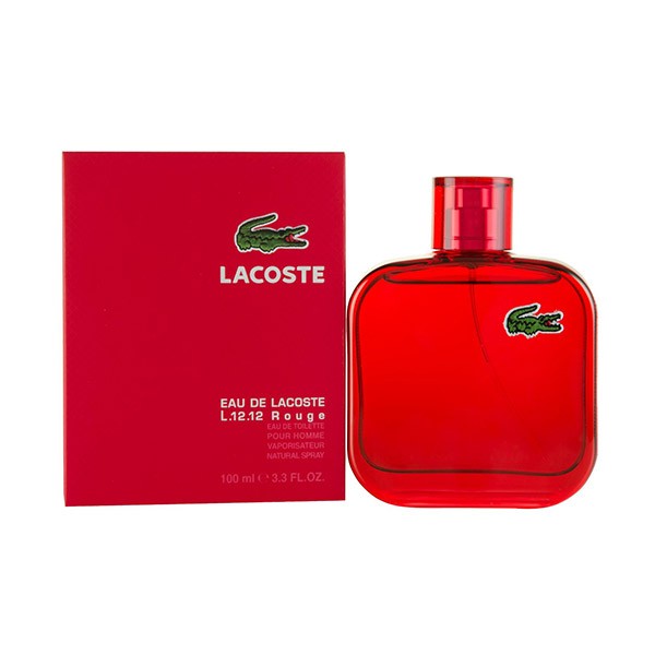 Eau de Lacoste L.12.12 Rouge – Luxury Perfumes